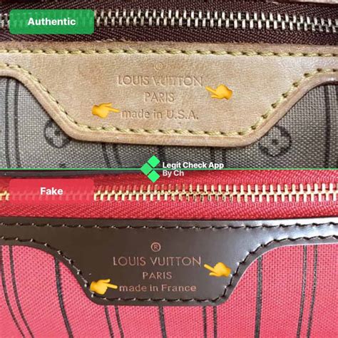 fake vs original louis vuitton|authenticating louis vuitton.